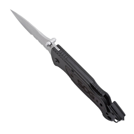 Couteau pliant ESCAPE BEAD BLAST SOG - Noir - Welkit.com