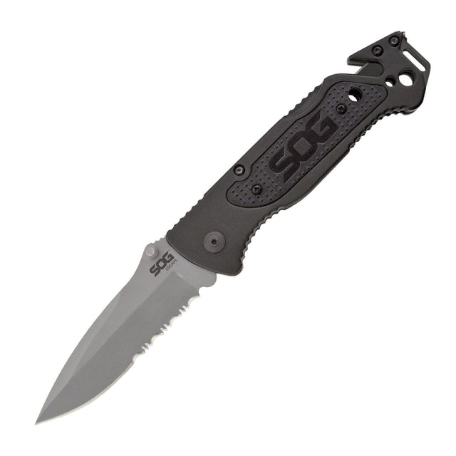 Couteau pliant ESCAPE BEAD BLAST SOG - Noir - Welkit.com