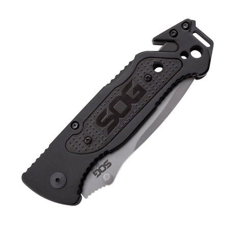 Couteau pliant ESCAPE BEAD BLAST SOG - Noir - Welkit.com