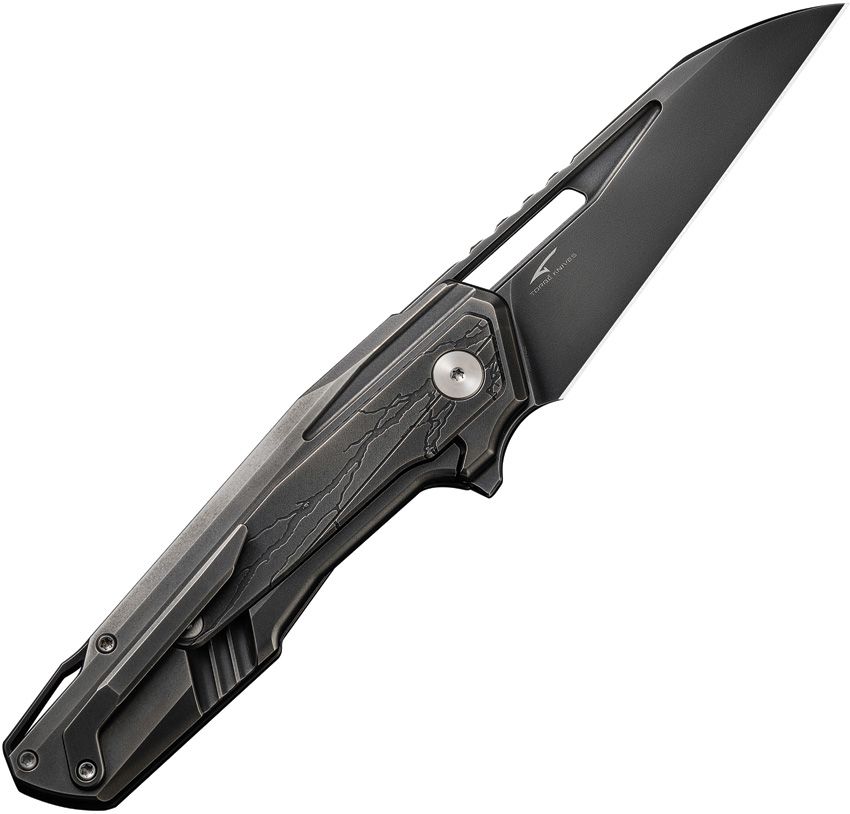 Couteau pliant FALCARIA FRAMELOCK BLACK ETCH We Knife Co Ltd - Autre - Welkit.com