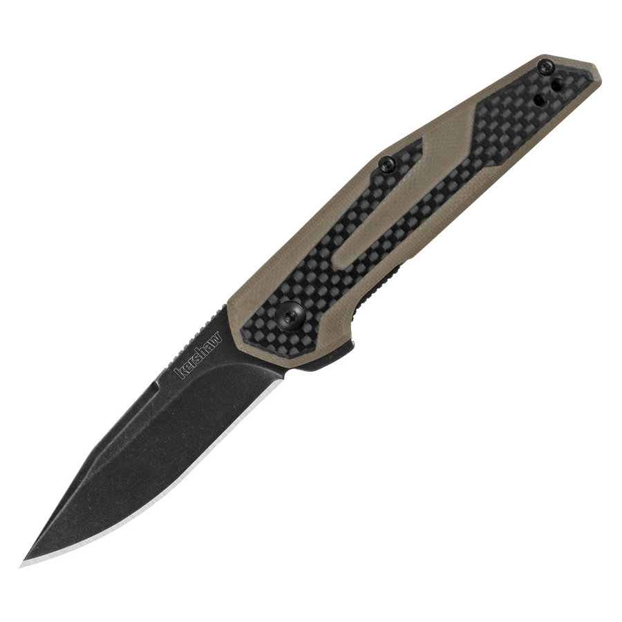 Couteau pliant FRAXION LINERLOCK TAN Kershaw - Coyote - Welkit.com