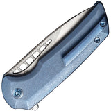 Couteau pliant MINI MALICE BUTTON LOCK BLUE We Knife Co Ltd - Autre - Welkit.com