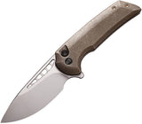 Couteau pliant MINI MALICE BUTTON LOCK BRONZE We Knife Co Ltd - Autre - Welkit.com