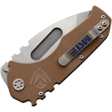 Couteau pliant PRAETORIAN LINERLOCK COYOTE Medford - Autre - Welkit.com