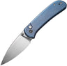 Couteau pliant QUBIT BUTTON LOCK BLUE We Knife Co Ltd - Autre - Welkit.com