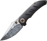 Couteau pliant RIFF - RAFF FRAMELOCK DAMASCUS We Knife Co Ltd - Autre - Welkit.com