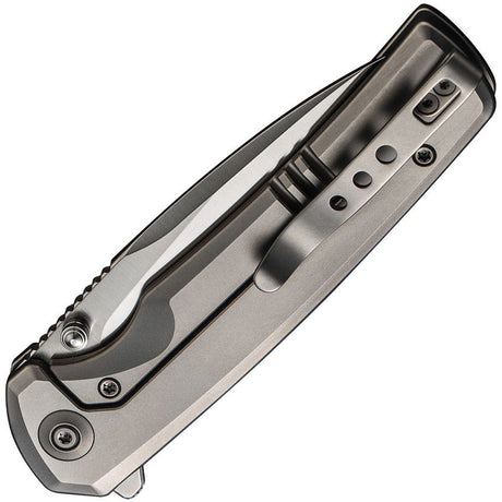 Couteau pliant SUBJUGATOR FRAMELOCK GRAY We Knife Co Ltd - Autre - Welkit.com