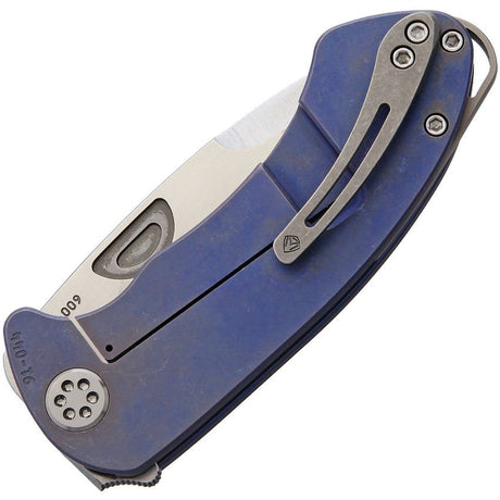 Couteau pliant THESEUS FRAMELOCK BLUE Medford - Autre - Welkit.com