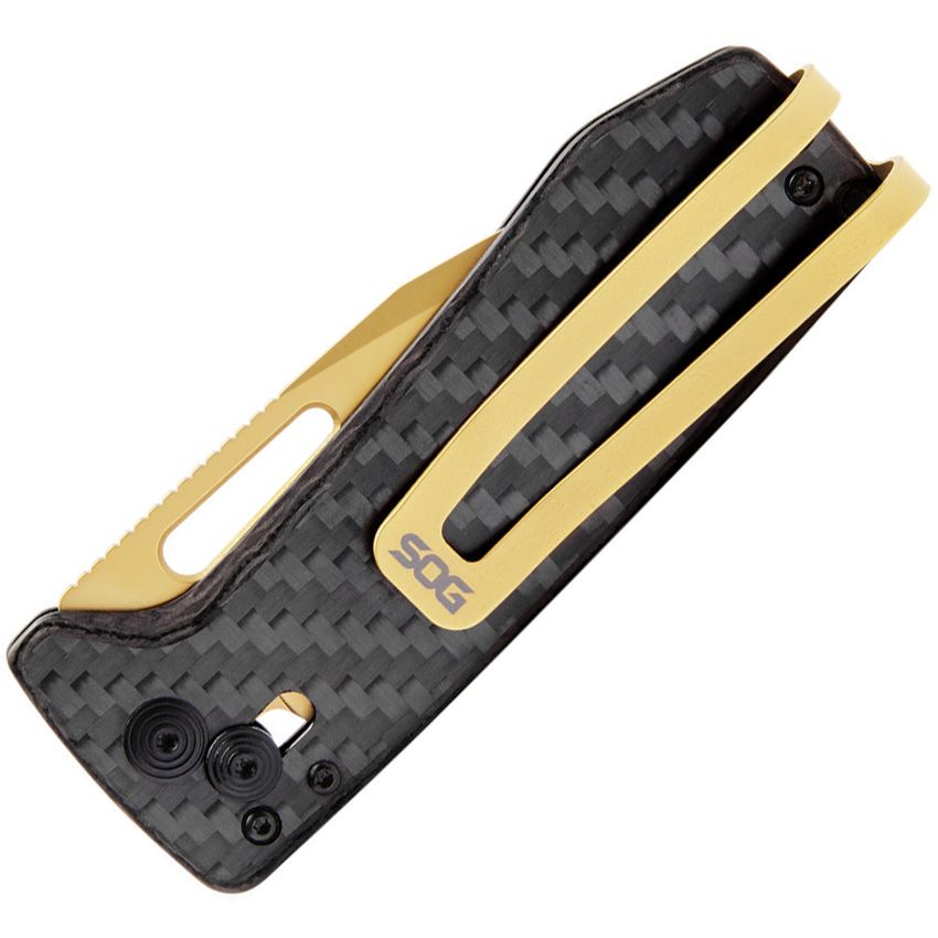 Couteau pliant ULTRA XR LOCK CARBON/GOLD SOG - Autre - Welkit.com