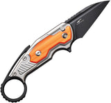 Couteau pliant YARDBIRD BUTTON LOCK ORANGE We Knife Co Ltd - Autre - Welkit.com