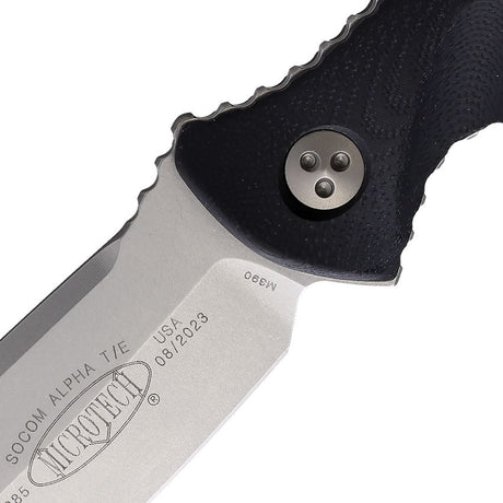 Couteau SOCOM ALPHA T/E SW BLACK Microtech - Autre - Welkit.com