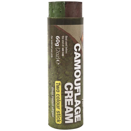 Crème de camouflage TUBE 60 G BCB - Vert / Marron - Welkit.com