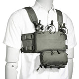 Gilet Chest Rig TT COMBI RIG Tasmanian Tiger - Gris - Welkit.com