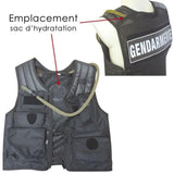 Gilet d'intervention GENDARMERIE Patrol Equipement - Noir - Welkit.com