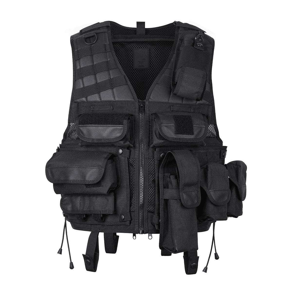 Gilet d'intervention POLICE MODULABLE GK Pro - Noir - Welkit.com