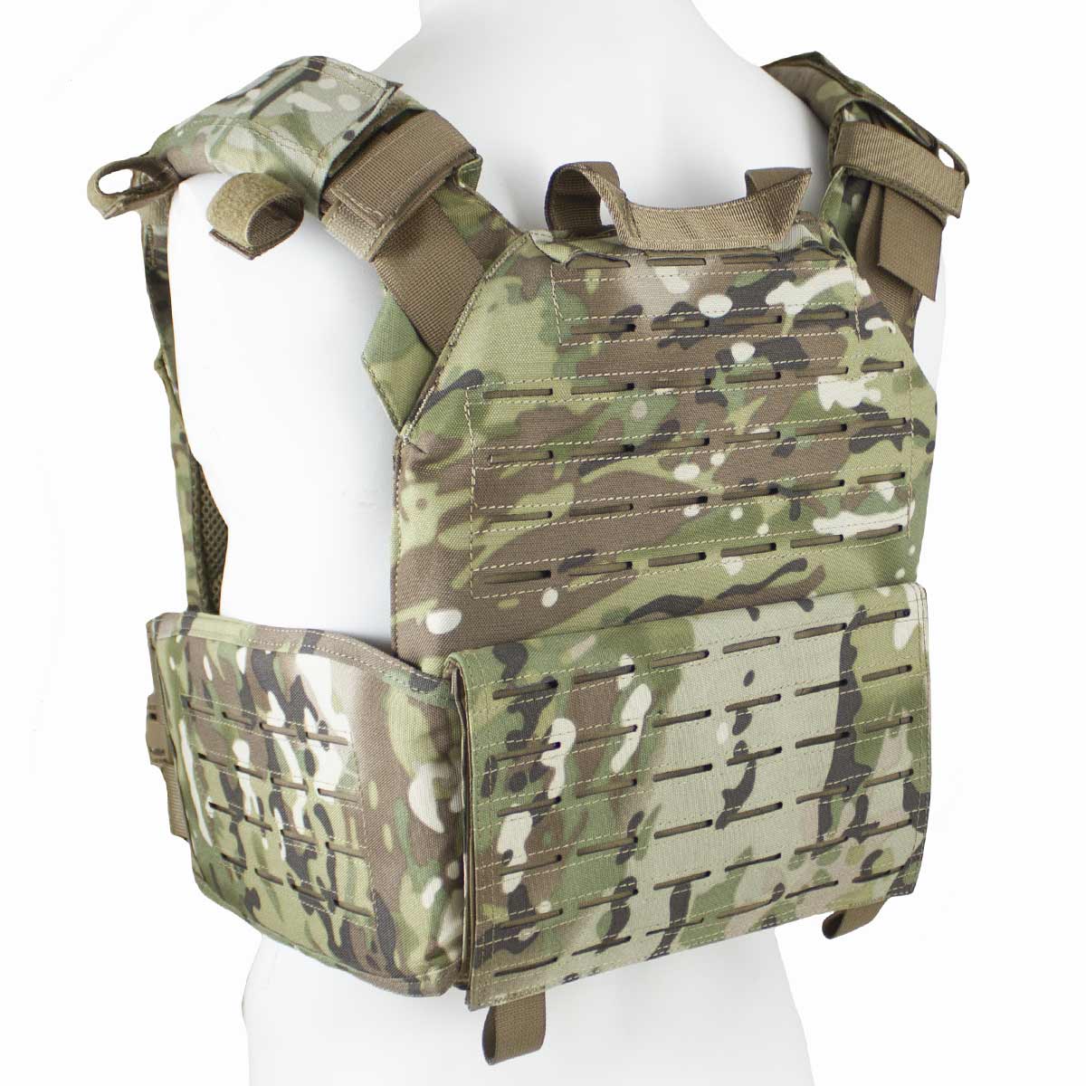 Gilet porte - plaques QR KINETIC Bulldog Tactical - MTC - Welkit.com