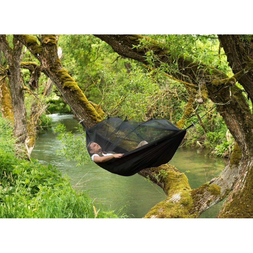 Hamac MOSKITO - TRAVELLER EXTREME Amazonas - Noir - Welkit.com