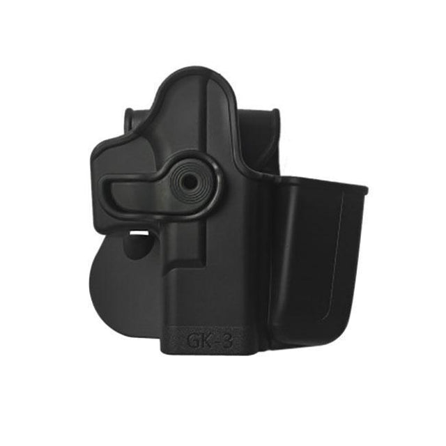 Holster OWB Z10 LEVEL 2 GLOCK 17 + CHARGEUR IMI Defense - Noir - Welkit.com