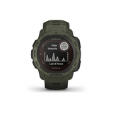 Montre connectée INSTINCT SOLAR TACTICAL EDITION Garmin - Vert - Welkit.com