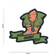 Morale patch DADDY GIRL 101 Inc - Vert olive - Welkit.com