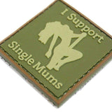 Morale patch I SUPPORT SINGLE MUMS MNSP - Vert - Welkit.com