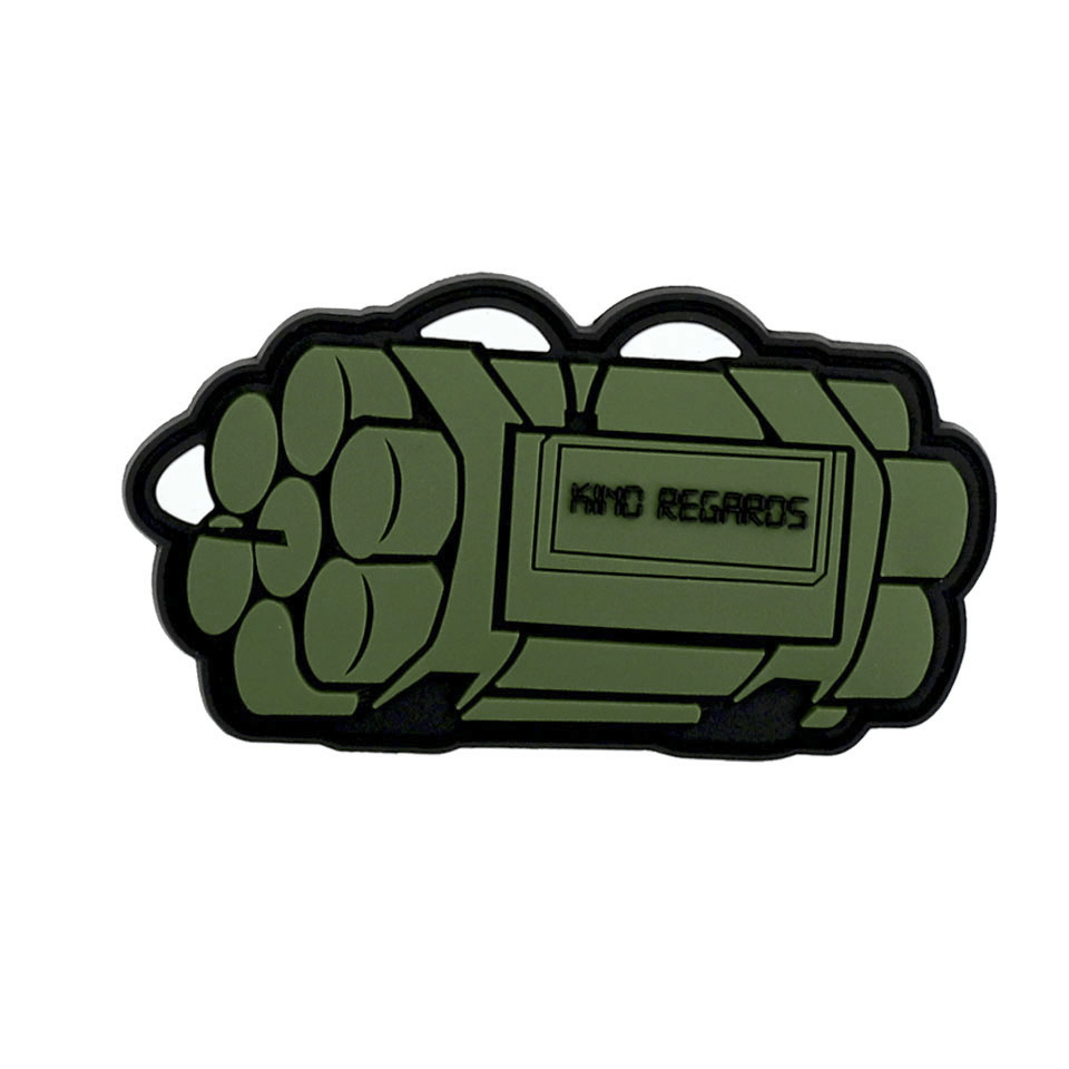 Morale patch KIND REGARDS GREEN 101 Inc - Vert - Welkit.com