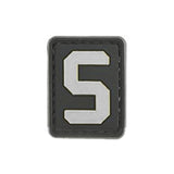 Morale patch LETTER PATCH Mil - Spec ID - Blanc - Welkit.com