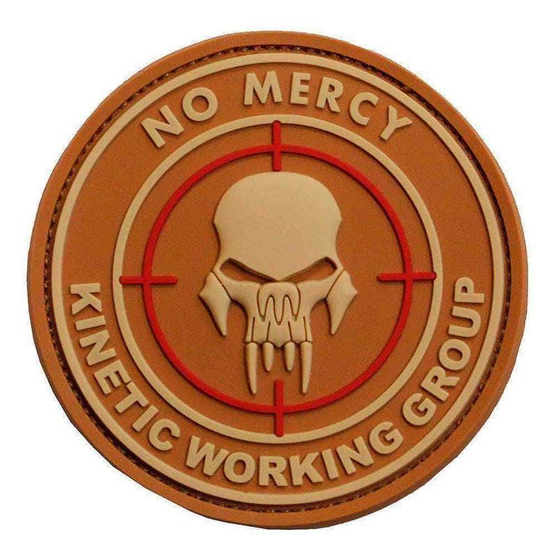 Morale patch NO MERCY KINETIC WORKING GROUP MNSP - Coyote - Welkit.com