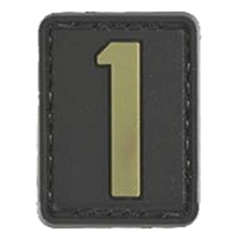 Morale patch NUMBER PATCH Mil - Spec ID - Coyote - Welkit.com