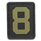 Morale patch NUMBER PATCH Mil - Spec ID - Coyote - Welkit.com