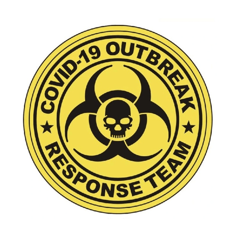 Morale patch OUTBREAK RESPONSE TEAM Mil - Spec ID - Jaune - Welkit.com