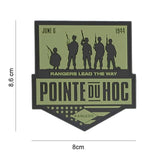 Morale patch POINTE DU HOC PVC 101 Inc - Vert olive - Welkit.com