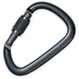 Mousqueton escalade WILLIAM SCREW LOCK Petzl - Noir - Welkit.com