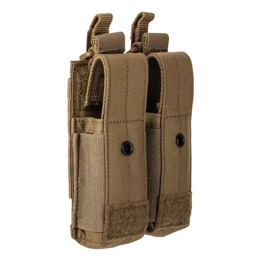 Porte - chargeur fermé DOUBLE PISTOL FLEX COVERT 5.11 Tactical - Kangaroo - Welkit.com