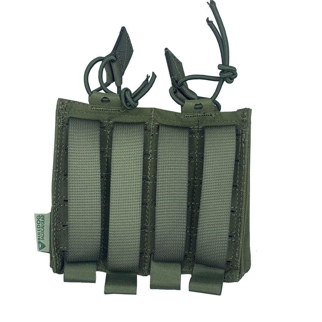 Porte - chargeur ouvert SM2A M4 | 1X2 Bulldog Tactical - Vert olive - Welkit.com