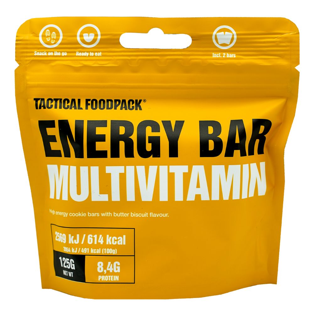 Ration lyophilisée BARRE ÉNERGÉTIQUE MULTIVITAMINÉE Tactical Foodpack - Autre - Welkit.com