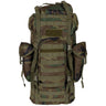 Sac à dos BW MOLLE 65L + Armature M95 CZ MFH - Woodland - Welkit.com