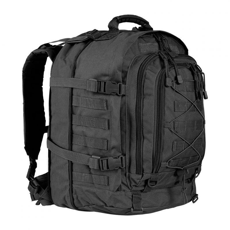 Sac à dos MODULABLE 45 / 60L Ares - Noir - Welkit.com