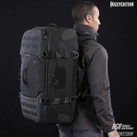 Sac de voyage IRONSTORM ADVENTURE 62L Maxpedition - Noir - Welkit.com