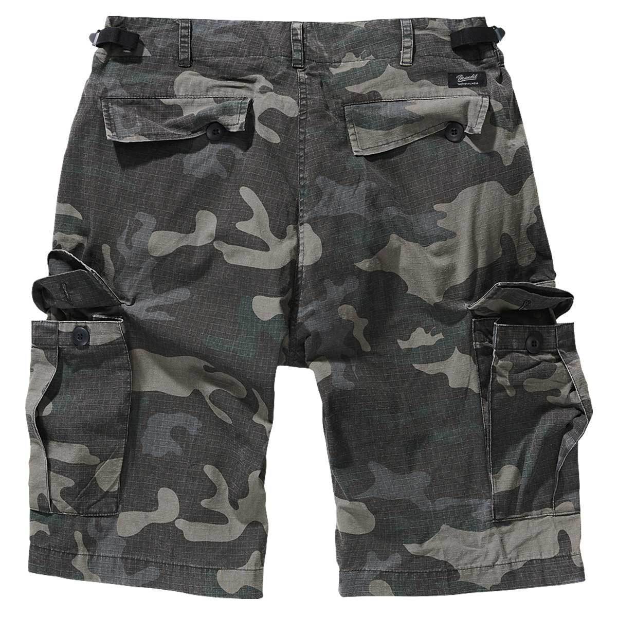 Short BDU RIPSTOP Brandit - Noir - Welkit.com