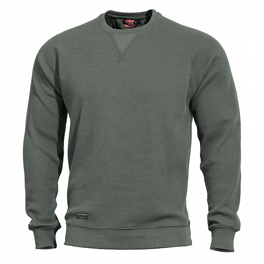 Sweat ELYSIUM Pentagon - Vert olive - Welkit.com