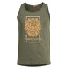 T - shirt débardeur ASTIR FOLLOW LION Pentagon - Vert olive - Welkit.com