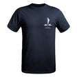 T - shirt imprimé LOGO MARINE NATIONALE A10 Equipment - Bleu marine - Welkit.com