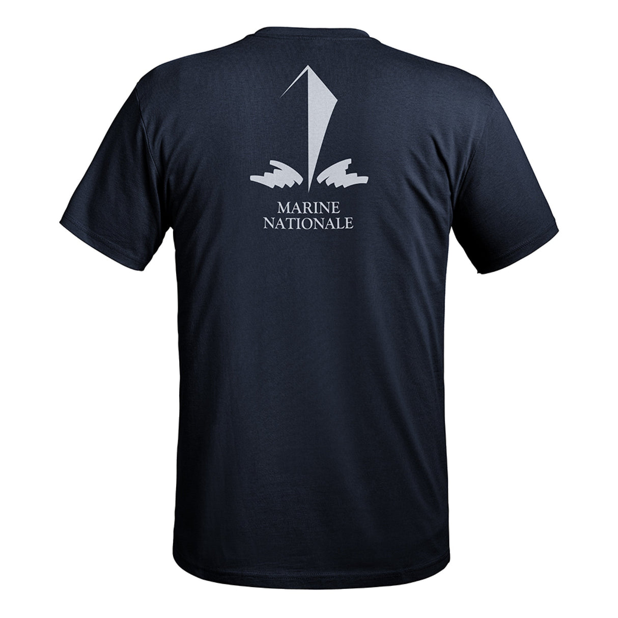 T - shirt imprimé LOGO MARINE NATIONALE A10 Equipment - Bleu marine - Welkit.com