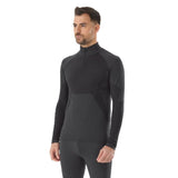 T - shirt thermorégulateur hiver DRYNAMIC SOFT 1/2 ZIP M Millet - Noir - Welkit.com