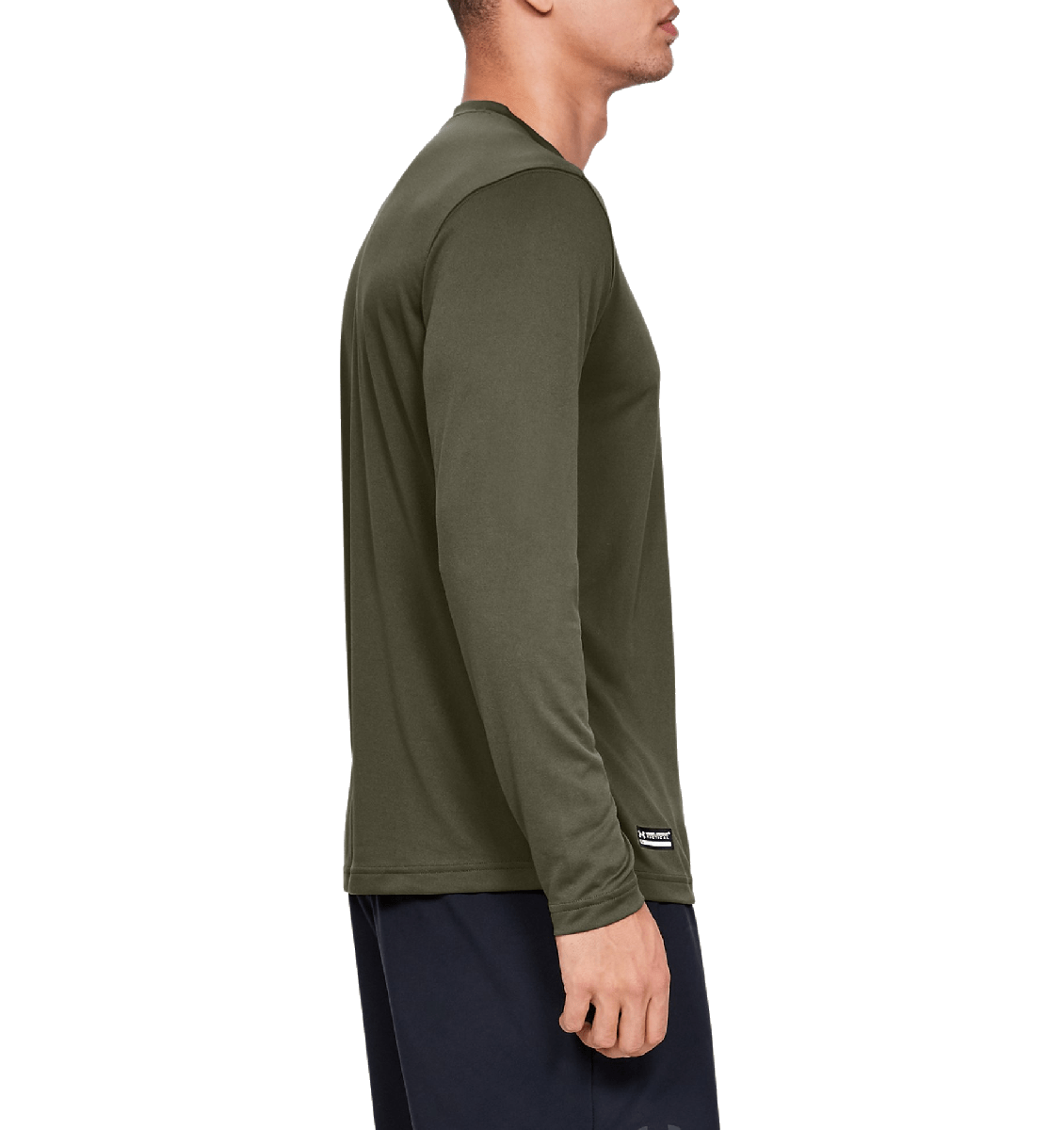 T - shirt thermorégulateur hiver TACTICAL UA TECH ML Under Armour - Vert olive - Welkit.com