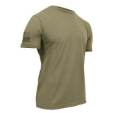 T - shirt uni TACTICAL ATHLETIC FIT Rothco - Coyote - Welkit.com