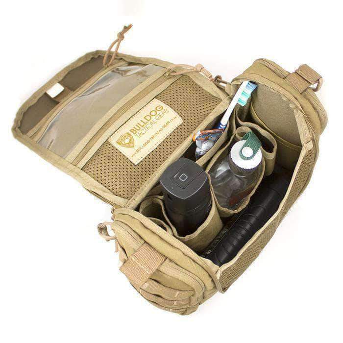 Trousse de toilette Bulldog Tactical - Coyote - Welkit.com