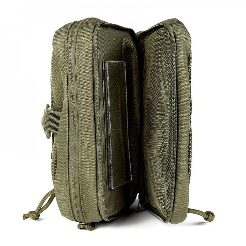 Trousse de toilette TRANSALL A10 Equipment - Vert Olive - Welkit.com