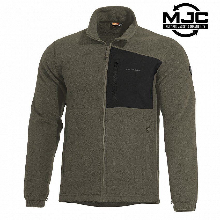 Veste polaire ATHOS 2.0 Pentagon - Vert olive - Welkit.com